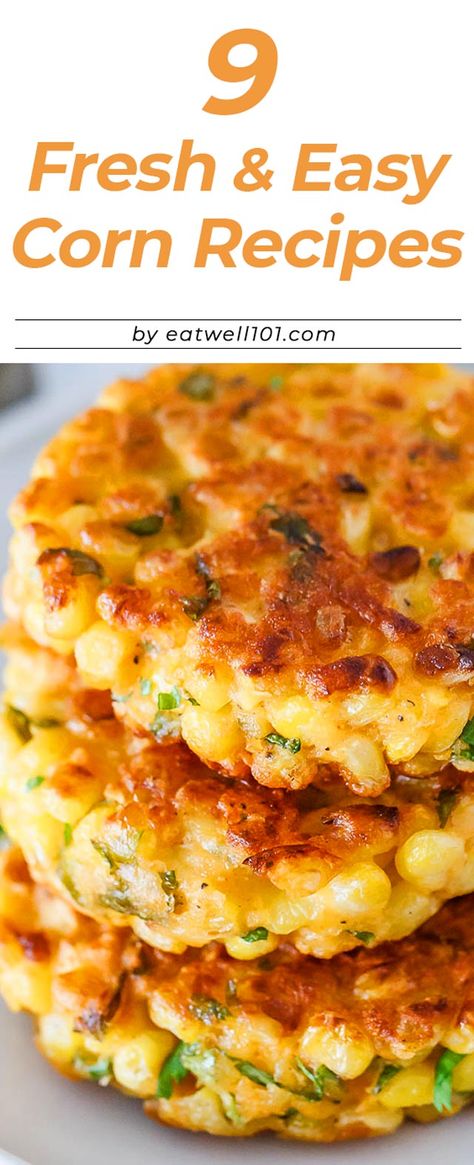 Corn Fritters Recipe, Corn Fritter Recipes, Corn Dishes, Fritters Recipe, Corn Fritters, Salad Pasta, Fritter Recipes, Pancakes Healthy, Corn Recipes