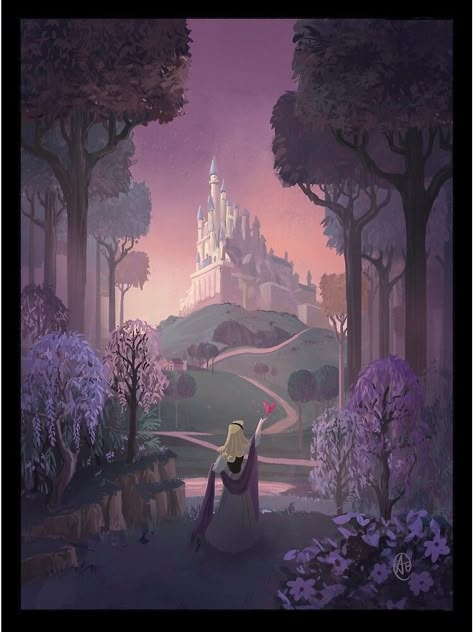 Infinite Zoom Art, Dream Poster, Sleeping Beauty Maleficent, Disney Princess Aurora, Images Disney, Sleeping Beauty Castle, Beauty Posters, Wallpaper Disney, Disney Sleeping Beauty