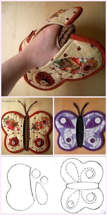 Quilted Butterfly, Tips Menjahit, Projek Menjahit, Ornaments Homemade, Sew Ins, Trendy Sewing, Costura Diy, Beginner Sewing Projects Easy, Patchwork Quilting