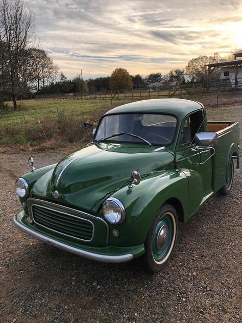 Liz's 1959 Morris Minor 1000 Pickup "Millie" - AutoShrine Registry Pickup Truck Camping, Pickup Trucks Camping, Dads Room, Custom Pickup Trucks, British Motors, Morris Minor, Jeep Pickup, Antique Trucks, Jacked Up Trucks