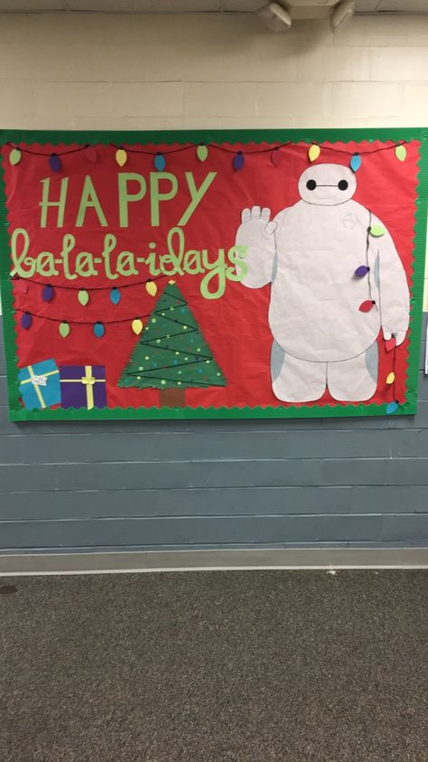 Disney Winter Bulletin Board Ideas, Disney Christmas Bulletin Board Ideas, Disney Thanksgiving Bulletin Board, Disney Christmas Door Decorations Classroom, Disney Birthday Bulletin Board Ideas, Disney Christmas Door Decor For School, Disney Fall Bulletin Board Ideas, Disney Christmas Classroom Door, Disney Christmas Classroom