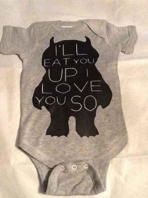 Where the Wild Things Are | 36 Onesies For The Coolest Baby You Know - http://goo.gl/bIUHvf Cool Baby, Baby Time, Everything Baby, Wild Things, Baby Needs, Having A Baby, Cool Baby Stuff, Fashion Kids, Future Baby