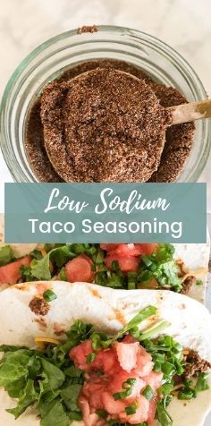 Low Sodium Taco Seasoning Recipe, Low Sodium Taco Seasoning, Easy Low Sodium Recipes, Low Sodium Recipes Heart, Heart Healthy Recipes Low Sodium, Low Salt Recipes, Taco Seasoning Recipe, Cucumber Diet, Seasoning Recipe