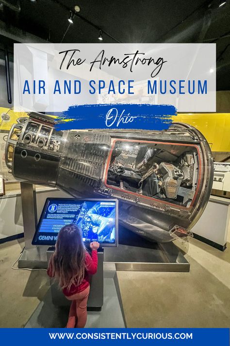 Wapakoneta Ohio, Museum Architect, Ohio History, Space Museum, Neil Armstrong, Air And Space Museum, Science Museum, Family Travel Destinations, Roadside Attractions