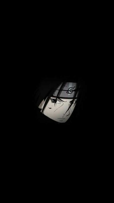 Itachi Uchiha, Black Wallpaper, Naruto Shippuden, Naruto, Wallpapers, Iphone, Black