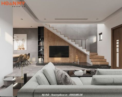 Staircase In Living Room, Entrance Staircase, Luxurious Staircase, تحت الدرج, Fluted Panel, Magnetic Light, Foyer Entrance, Stairs In Living Room, Linear Light