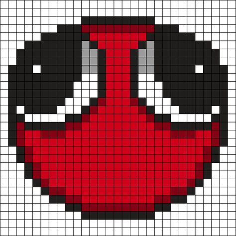 Rainbow Friends Perler Beads, Kandi Charms Patterns, Simbrix Ideas, Friends Pixel Art, Punk Rave Outfits, Red Rainbow Friends, Kandi Mask, Crochet Grid, Kandi Cuff