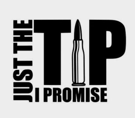 Just The Tip I Promise, Shirts Cricut, Funny Vinyl Decals, Adulting Quotes, Dope Quotes, Funny Decals, Cute Shirt Designs, Truck Car, Cricut Craft Room