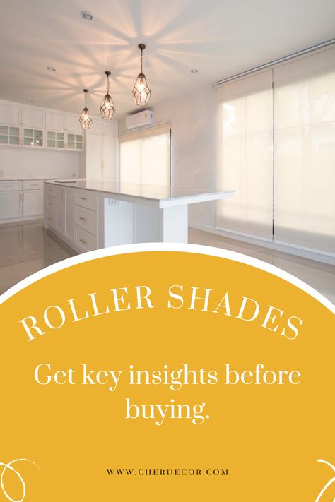 In this guide on Roller Shades, also referred to as Roller blinds, I explore the benefits and drawbacks of these window coverings compared to other choices. Additionally, I discuss important factors to consider when opting for custom-made shades. Roller Shades Bedroom, Motorized Roller Shades, Room Darkening Shades, Functional Interior, Zebra Shades, Motorized Shades, Blackout Shades, Wide Windows, Wood Blinds