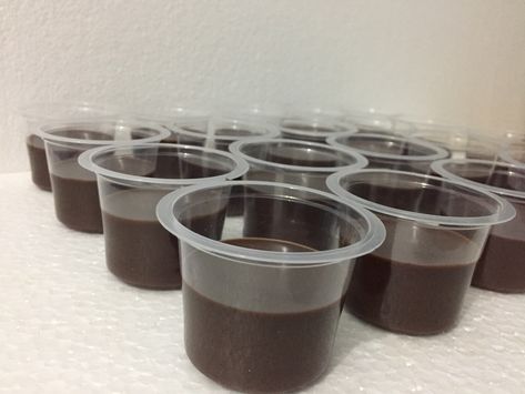 Pudding Coklat Chocolate Pudding Cup, Pudding Coklat, Chocolate Pudding Cups, Chocolate Pictures, Pudding Cups, Vanilla Pudding, Chocolate Pudding, Vanilla, Candle Holders