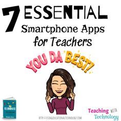 Best Apps For Teachers, Apps For School, Essential Apps, Apps For Teachers, Apps For Teaching, Teacher Tech, Teaching Technology, Teacher Technology, School Technology