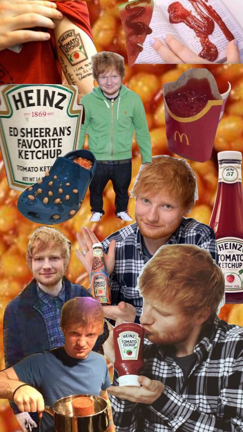 ed x heinz #edsheeren #ketchup #edsheeranphobia #heinz #badhabits Heinz 57, British Culture, Heinz Tomato Ketchup, Bad Habits, Ed Sheeran, Ketchup, Connect With People, Your Aesthetic, Creative Energy