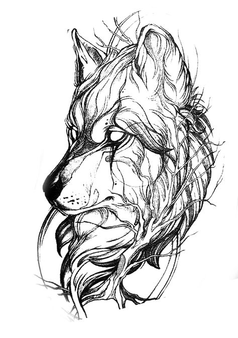 Chest Tattoo Drawings, Luna Tattoo, Angry Wolf, Wolf Sketch, Wolf Tattoo, Chest Tattoo, Wildlife Animals, Tattoo Sketches, Tattoo Drawings