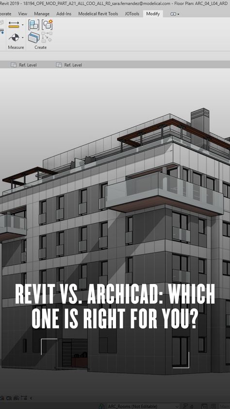 Revit and ArchiCAD are two of the most widely used software programs in the field of architectural design. Both of these software programs have unique features and capabilities that make them ideal for different types of projects. In this article, we will explore the differences between Revit and ArchiCAD and the advantages and disadvantages of using each program in architectural design. Archicad Projects, Revit Architecture Projects, Autocad Revit, Photorealistic Rendering, Revit Architecture, Building Information Modeling, Construction Documents, Advantages And Disadvantages, Construction Process