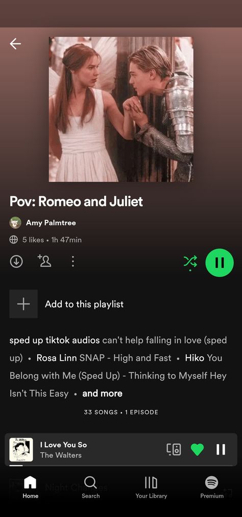 Couple Pfp Anime, The Best Playlist, Best Playlist, Couple Pfp, Cant Help Falling In Love, You Belong With Me, Pfp Anime, Romeo And Juliet, Falling In Love