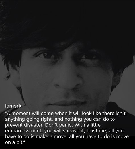 I love you ! Srk Motivational Quotes, Shahrukh Khan Movies, Shahrukh Khan Quotes, Srk Quotes, Shah Rukh Khan Quotes, Dear Zindagi, Indian Quotes, Bollywood Quotes, King Khan