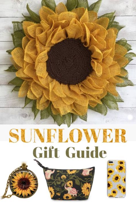 The Essential Gift Guide for Sunflower Lovers with everything to deck your home and garden. #sunflowers #giftideas Sunflower Gift Ideas, Garden Sunflowers, Sunflower Gifts, Home Vegetable Garden, Creative Gardening, Jewelry Website, Vegetable Gardening, Easy Garden, Growing Herbs