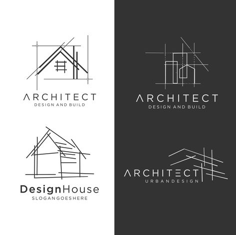 Download set of Architect house logo building. architectural construction for free designlover #creativedesign #createlogo👉. Logo Building, Law Firm Logo Design, Dental Logo Design, Architect Logo, Draw Logo, Roof Shapes, Dental Logo, Architecture Logo, Medical Logo Design