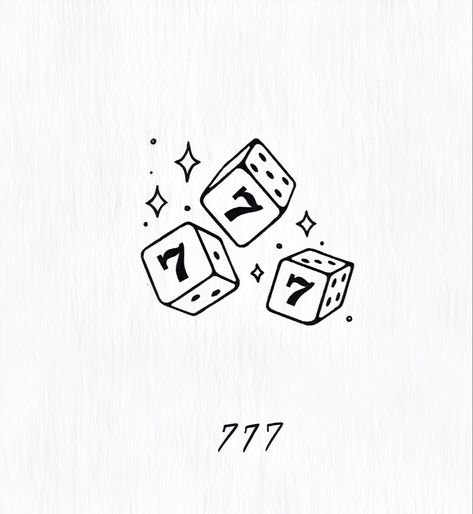 444 Tattoo With Angel, 222 Dice Tattoo, Angel Number Dice Tattoo, 777 Jackpot Tattoo, 7x70 Tattoo, 777 Slot Machine Tattoo, Fancy Tattoo For Man, Jackpot Tattoo, 777 Tattoo