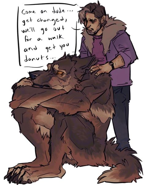 Werewolf Comic Art, Gnoll Character Art, Werewolf Oc, Werewolf Drawing, Werewolf Stories, Werewolf Aesthetic, Wolf Man, White Knight, Cute Couple Comics