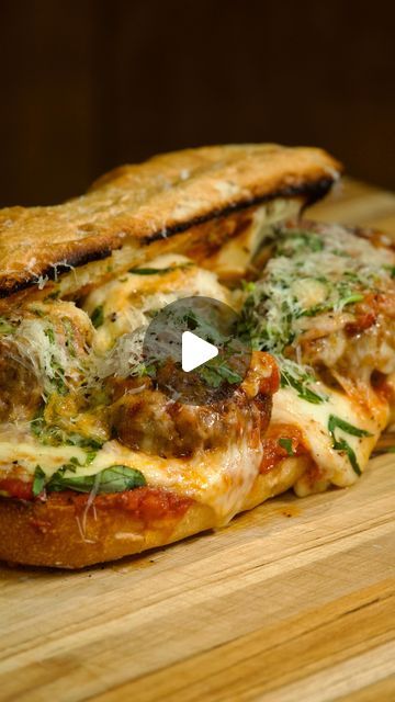 Meatball Grinder Recipes, Homemade Meatball Subs Recipes, How To Make Meatball Subs, Meatball Parmesan Sandwich, Meatball Subs Recipes, Meatballs Sandwich, Meatballs Subs, Baked Haddock Recipes, Meatball Sandwich Recipes