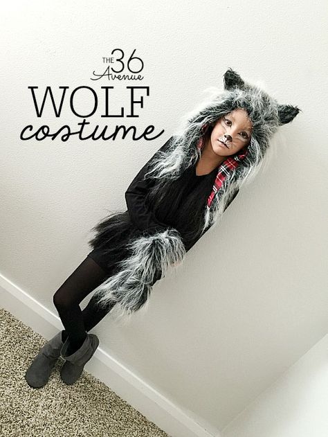 Wolf Makeup Kids, White Wolf Costume, Diy Werewolf Costume, Kids Wolf Costume, Diy Wolf Costume, Girls Wolf Costume, Girl Werewolf Costume, Wolf Costume Women, Werewolf Costume Kids