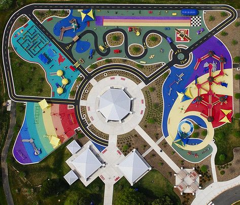 10 Incredible and Diverse Playgrounds from Around the World that You Need to See [LIST] - Goodnet Playground Design Plan, Playgrounds Architecture, Landscape Architecture Plan, Urban Playground, Landscape Architecture Drawing, Kindergarten Design, Children Park, Playground Design, Landscape Design Plans