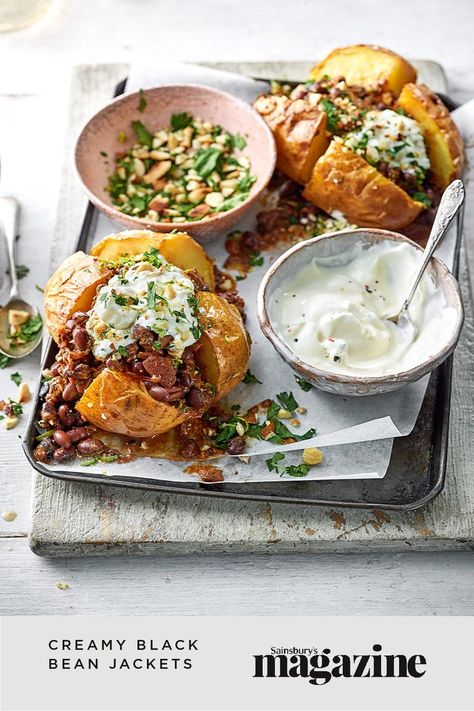 Super Easy Lunch, Blue Cheese Potato Salad, Jacket Potato Recipe, Jacket Potatoes, Jacket Potato, Baked Potato Recipes, Cooking Advice, Midweek Meals, Potato Recipe