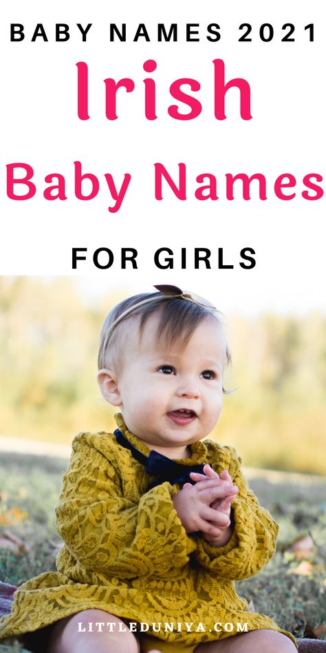 Looking for some Top Irish Baby Girl Names That Are Chic And Charming? Check this collection of most adorable Irish baby names for girls Names With Beautiful Meanings, Celtic Baby Names, Classic Girls Names, Irish Baby Girl Names, Irish Girl Names, Sweet Girl Names, Old Fashioned Baby Names