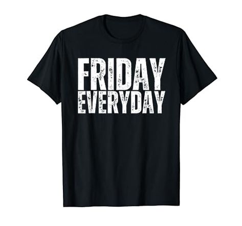 Friday Shirt, Funny Friday, Distressed T Shirt, Funny Vintage, Cool Graphic Tees, Boyfriend T Shirt, Cool Tees, Plus Size Shirts, Plus Size T Shirts