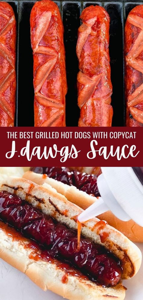 grilled hot dogs with sauce Lava Sauce Recipe, Grilled Hotdogs, Hot Dog Water, Sausage Chili Recipe, Grilled Hot Dogs, Spicy Sauce Recipe, Hot Dog Sauce Recipe, Water Meme, Hot Dog Chili Sauce