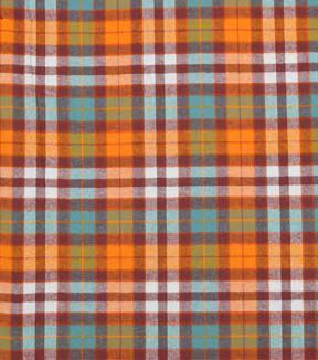 Get Comfy with Our Orange Plaid Brushed Cotton Shirting FabricLooking for a fabric that's perfect for the colder seasons? Look no further than our Orange Plaid Brushed Cotton Shirting Fabric! Made with 100% cotton, this fabric is not only soft to the touch, but also breathable, making it ideal for apparel like blouses, button down shirts, dresses, and skirts With a width of 44 inches, you'll have plenty of fabric to work with for your next projectProduct Details Width: 44 inches Content: 100% Co 70s Plaid, Brown Flannel, Shirting Fabric, Orange Plaid, Fall Plaid, Plaid Fabric, Joanns Fabric And Crafts, Digital Journal, Apparel Fabric