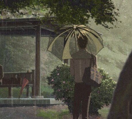 Raining Anime Aesthetic, The Garden Of Words, Garden Of Words, Anime Picture Hd, Muslimah Aesthetic, Ghibli Art, Anime Sketch, Cute Anime Pics, All Funny Videos