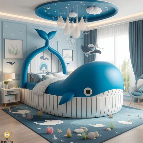 Whale Shaped Bed Creative Bedroom, Bed Room, Bed Design, Kitchen Furniture, Childhood Memories, Get Inspired, Fun Crafts, Bedroom, Bed