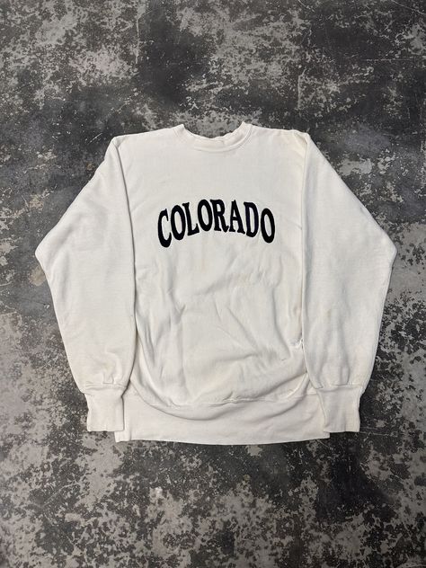 Midwest Sweatshirt, Colorado Crewneck, Vintage Mountain Sweatshirt, Colorado Sweatshirt, Colorado Shirt, Vintage Colorado Postcard, Sweater Pullover, Denver Colorado, Embroidery Logo