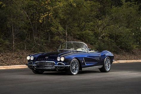 03 1962 Corvette LS Kearney 1962 Chevrolet Corvette, 1962 Corvette, Corvette C3, Old Vintage Cars, Classic Corvette, Chevy Muscle Cars, Cars Vintage, Classy Cars, Chevy Corvette