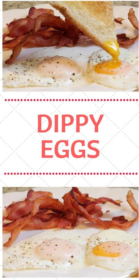 How To Make Overeasy Eggs, How To Make Eggs Over Easy, How To Make An Over Easy Egg, Over Easy Eggs How To Cook, Ways To Make Eggs, Dippy Egg, Ww Ideas, Egg Snacks, Dippy Eggs