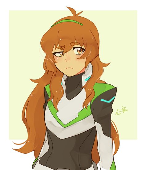 Pidge | Katie | Voltron Girls Smiling, An Anime, Anime Character, Anime Art, Wattpad, Green, Red, Anime, Hair