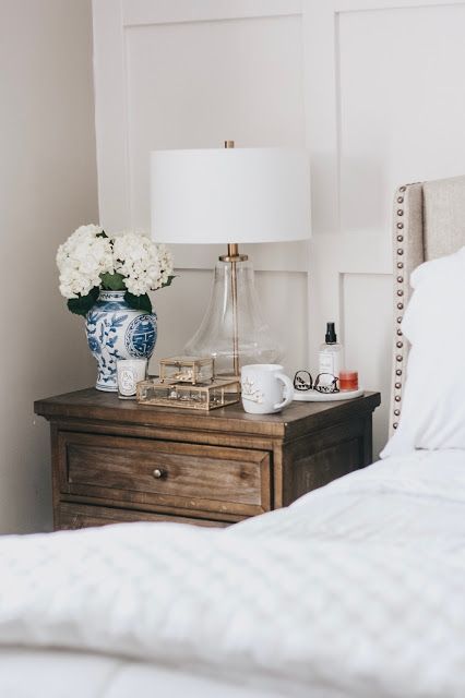 Bedside Cabinet Styling, Bedside Styling Night Stands, Large Bedside Tables Night Stands, Bedside Table Decor Minimalist, How To Style Bedside Table Night Stands, Styled Nightstand Bedside Tables, Bedside Table Decoration Ideas, Master Bedside Table Ideas, How To Style A Bedside Table