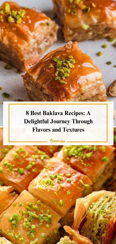 Take a delightful journey through flavors and textures with the 8 Best Baklava Recipes! From crispy layers to sweet syrups, savor the indulgent perfection of homemade baklava. 🥮🍯 


#Baklava #MediterraneanDesserts #SweetTreats #IndulgentDelights #DishPulse 𝗗𝗼𝘂𝗯𝗹𝗲-𝘁𝗮𝗽 𝗶𝗳 𝘁𝗵𝗶𝘀 𝗰𝗮𝘂𝗴𝗵𝘁 𝘆𝗼𝘂𝗿 𝗲𝘆𝗲! Baklava Variations, Baklava Cake Recipe, Pistachio Baklava Recipe, Baklava Recipes, Honey Baklava, Best Baklava Recipe, Homemade Baklava, Chocolate Baklava, Saltimbocca Recipe