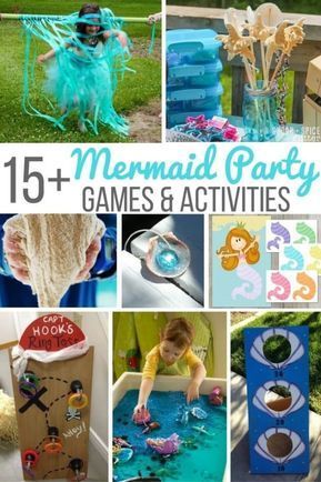 You’ve been asked to throw a mermaid birthday party for your little mermaid lover. Don’t stress—we’ve got you covered! The main components of a birthday party include decorations, food, games, and of course, presents. Swim along with us as we provide some guidance, along with these stress-free tips for planning a birthday party geared toward kids. Party by Kara’s Party Ideas Since you’ve already determined the mermaid theme, you now need to decide the colors. What colors does the birthday Rea... Mermaid Party Activities, Mermaid Party Games, Toddler Party Games, Ariel Birthday Party, Mermaid Theme Birthday Party, Ariel Birthday, Birthday Mermaid, Mermaid Diy, Mermaid Theme Party