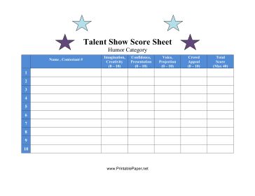 This Score Sheet For Talent Show Humor has space to record assessments of contestant's imagination, creativity, confidence, presentation, and crowd appeal. Free to download and print Talent Show Score Sheet, Preschool Christmas Worksheets, Passports For Kids, Kids Talent, Singing Contest, Christmas Art For Kids, Youth Conference, Dance Contest, Christmas Worksheets