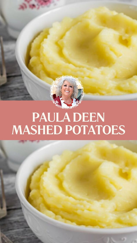 Paula Deen Mashed Potatoes Mashed Potatoes Recipe Milk And Butter, Mashed Potatoes Recipe Paula Deen, Paula Dean Mash Potatoes, Paula Deen Mashed Potatoes Recipe, Amish Mashed Potatoes, Russet Mashed Potatoes Recipe, Paula Deen Recipes Thanksgiving, Perfect Mashed Potatoes Recipes, Southern Mashed Potatoes Recipe