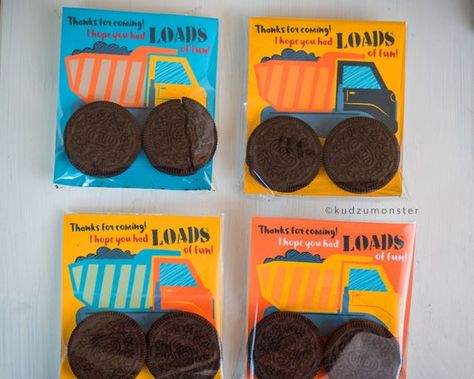 Construction Birthday Decor, Dump Truck Party Favors, Construction Birthday Decorations, Construction Party Favors, Dump Truck Party, Truck Party Favors, Dump Truck Birthday Party, Dump Truck Birthday, Construction Theme Birthday Party