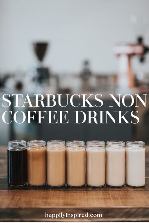 coffees lined up Caffeine Free Starbucks, Caffeine Free Starbucks Drinks, Drinks Without Coffee, Starbucks Drinks Without Coffee, The Best Starbucks Drinks, Free Starbucks Drinks, Best Starbucks Drinks, Baby Registry Must Haves, Fridge Organization