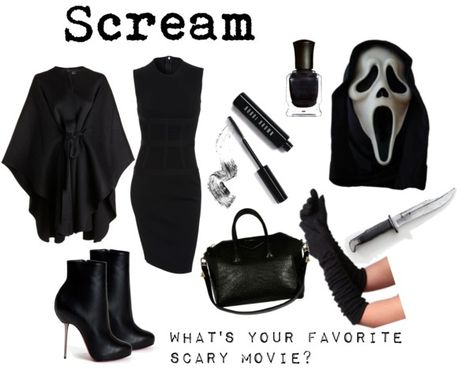 "Scream" by ellia on Polyvore Scary Movies, Work Attire, Work Outfits, Costume Ideas, Scream, Work Outfit, Designer Clothing, Bags For Women, Designer Clothes