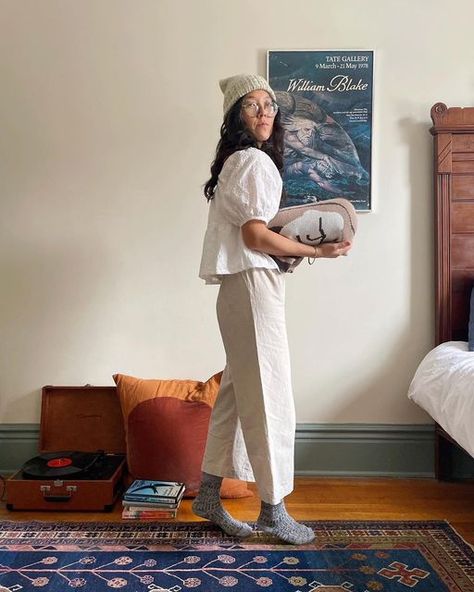 Biquette on Instagram: "Do cold, in style. ❄️⁠ ⁠ Erica Kim is captured with her best Biquette. The Grow blanket designed by @charlotte.ager is a piece that makes a statement while being equally as relaxed and cozy. @ahistoryofarchitecture #BiquetteAtHome⁠" Charlotte Ager, Erica Kim, By Charlotte, Blanket Designs, In Style, On Instagram, Quick Saves, Instagram, Design