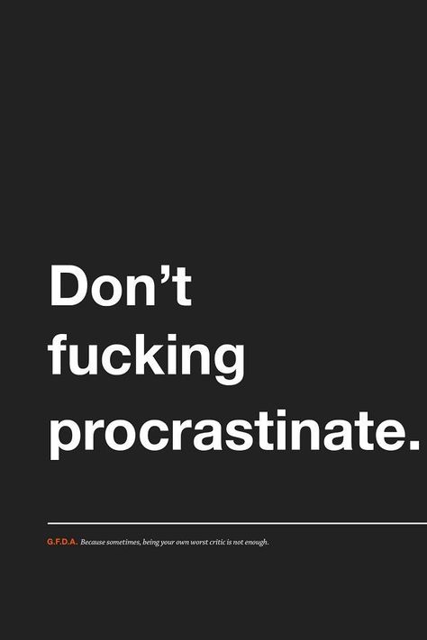 Don't Procrastinate, Procrastination Quotes, Vision Board Words, Vision Board Affirmations, Hard Quotes, Vision Board Manifestation, Study Quotes, Vie Motivation, Motivational Wallpaper