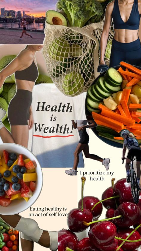 Health, health is wealth, healthy aesthetic Better Health Aesthetic, Perfect Health Aesthetic, Health And Wealth Aesthetic, Being Healthy Aesthetic, Health Is Wealth Aesthetic, Health Coach Aesthetic, Health Asthetic Picture, Good Health Aesthetic, Health And Wellbeing Aesthetic