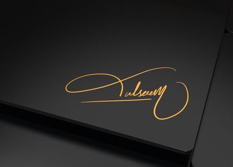 Signature Logo Design Branding, Unique Signature Ideas, Cool Signatures Ideas Signs, Aesthetic Signature Ideas, Aesthetic Signature, Initials Logo Design, Cool Signatures, Signature Logo Design, Unique Signature